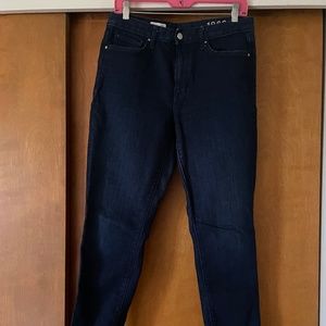 Gap 1969 High waist Skinny Jeans size 29R  EUC